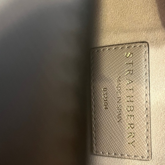 Strathberry S Convertible Shoulder / Crossbody Flap Bag in Cappuccino - Picture 11 of 12